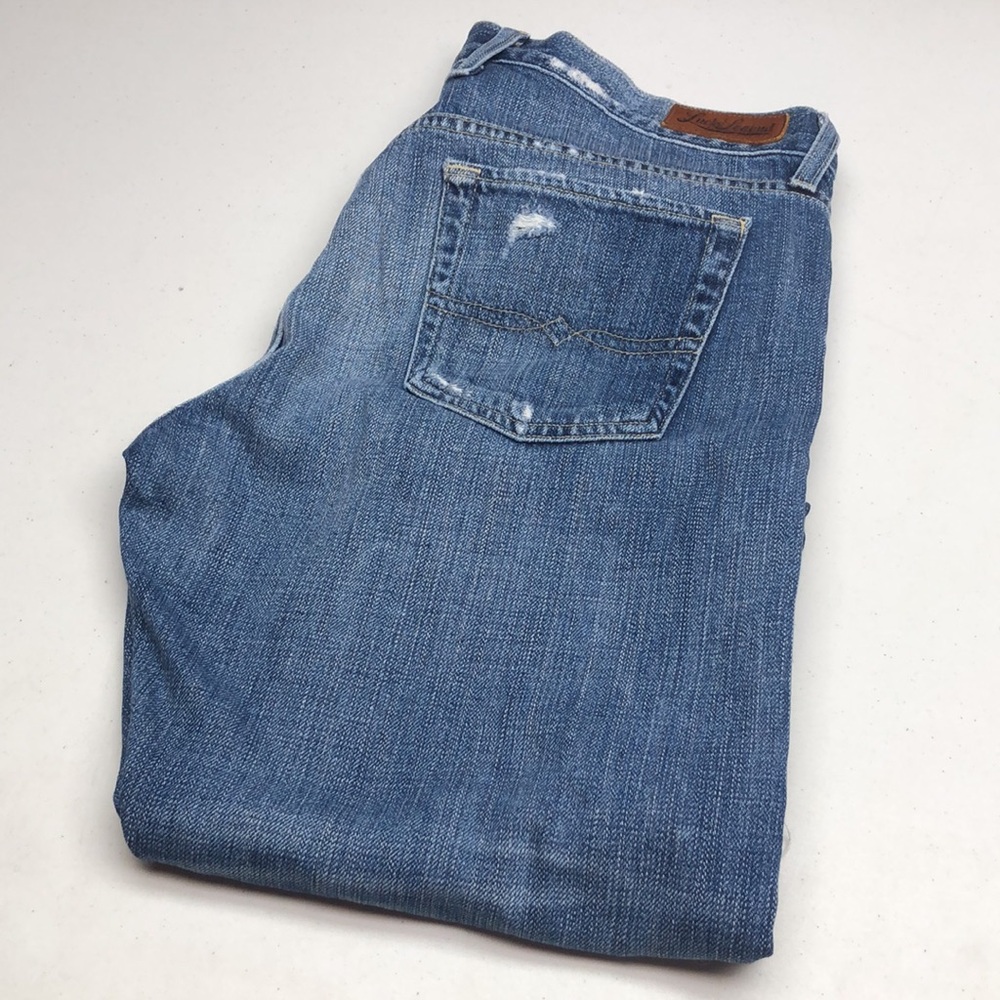 MADE IN USA LUCKY LEGEND HI-RISE BOOTCUT VINTAGE JEANS 8/29x26 🍀